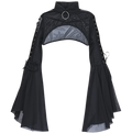 Gothic metal ring mesh top