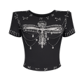 Alternative pin crop top