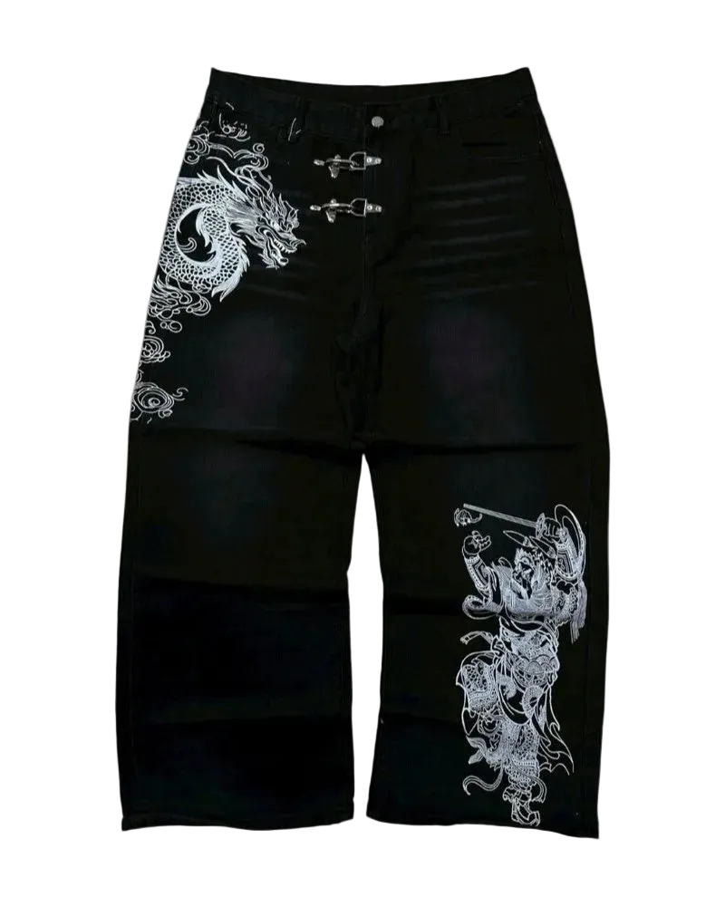 'Dragons breath' jeans