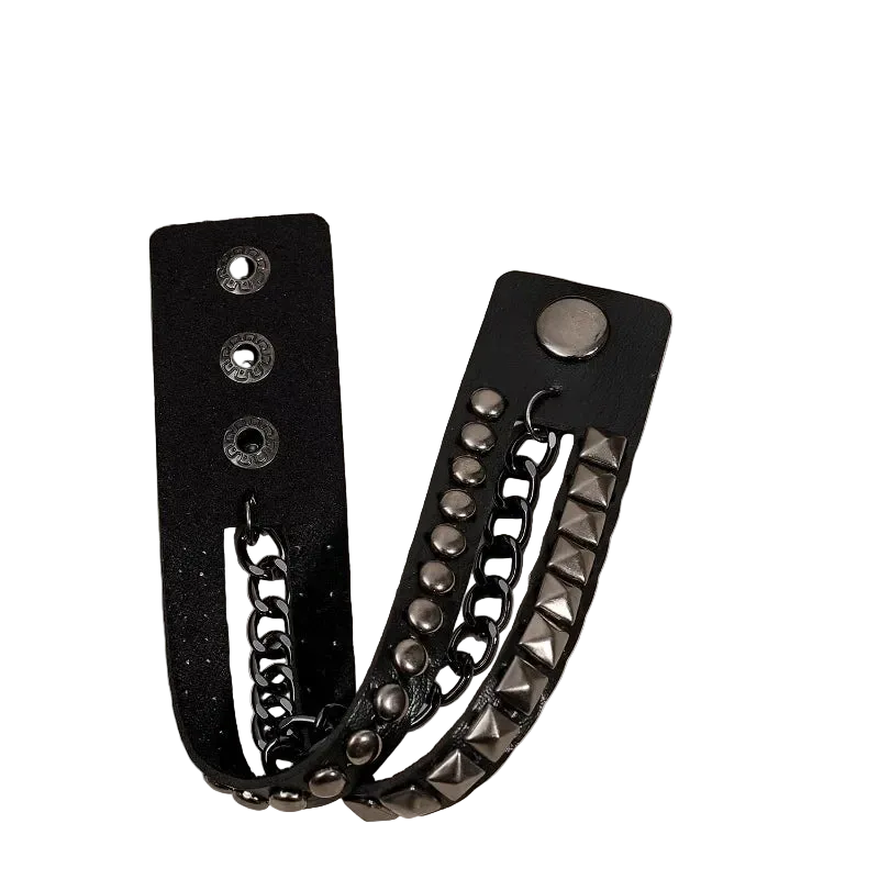 Punk layered braclet
