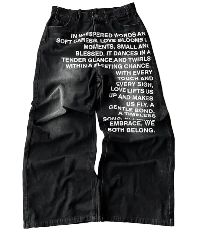 'Graffiti' jeans