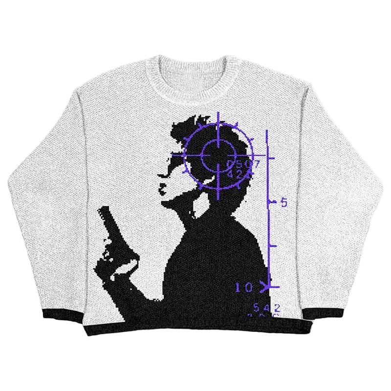 'Crossfire' sweater