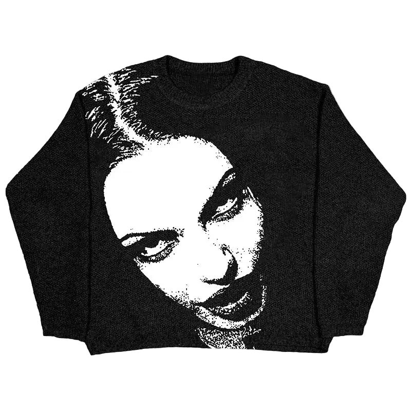 'Portrait' sweater