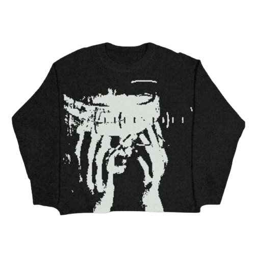 'Disorted' sweater
